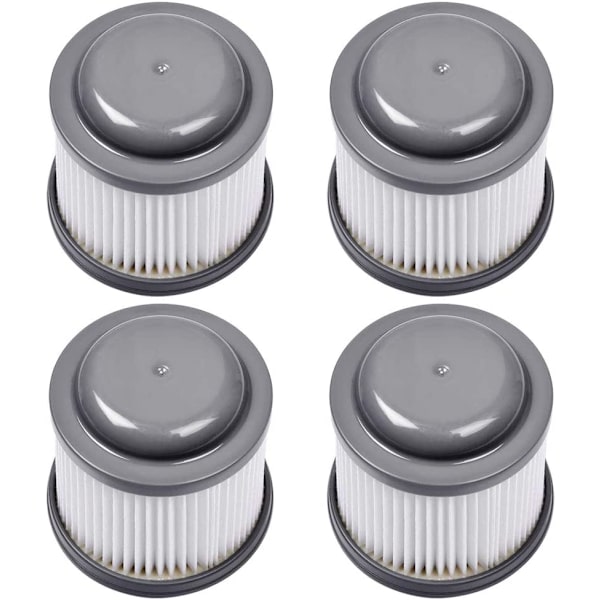 Pivot Støvsugerfilter til Black & Decker Håndholdt Støvsuger BDH2000PL, PVF110 Filter, 4-pak