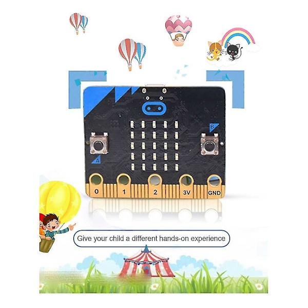For :bit Utviklingskort Bbc :bit Robot Teen Python Grafisk Programmering Mikrodatamaskin Kort