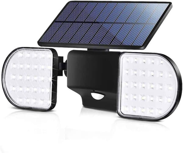 Udendørs solcellelamper, 56 LED solcellelamper udendørs med bevægelse