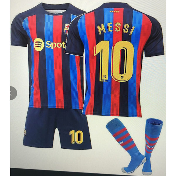 Barcelona Fodboldtrøje 23 Hjem Messi 10 XL(180-185cm)