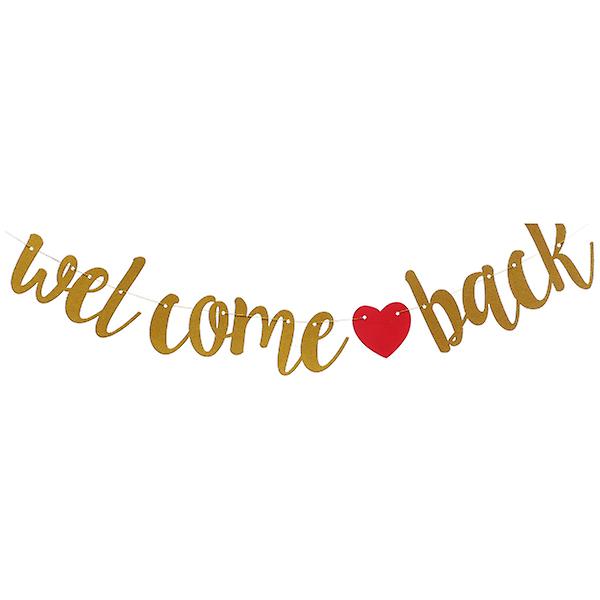 Welcome Back Banner Welcome Back Banner Decor School Party D