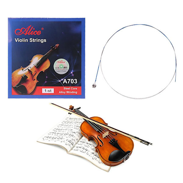 Alice A703-1 E Violin Streng Til Størrelse 1/8 1/4 1/2 3/4 4/4