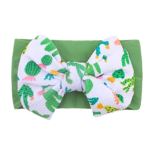 Baby Hårband Nylon Mjuk Elastisk Hårband Rosett Hårband Barn Barn Mode