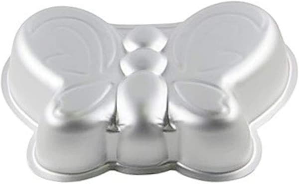 10 tommer sommerfugleformet aluminium 3d bageform kageform bageform - sommerfugl