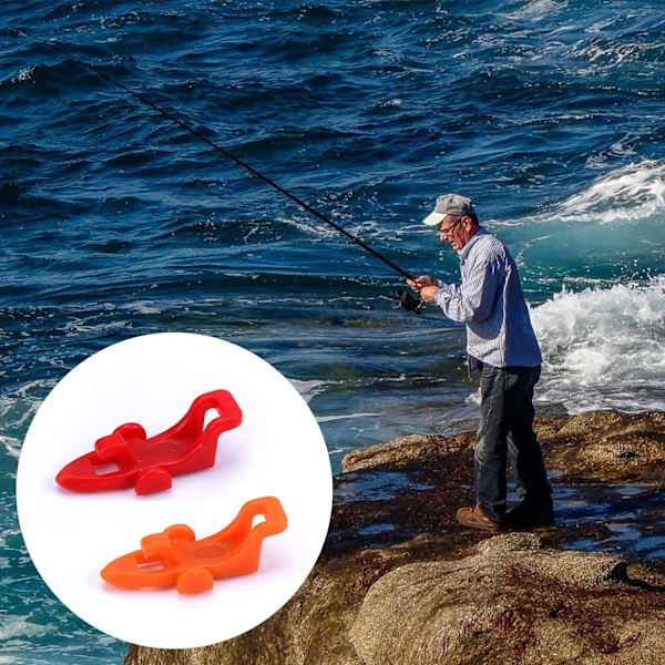 Lure Hook, Hook Holder, Agnsholder, Stang Hook Holder, Fiskeritilbehør, Agnsholder til Fiskegrej, 2 stk.