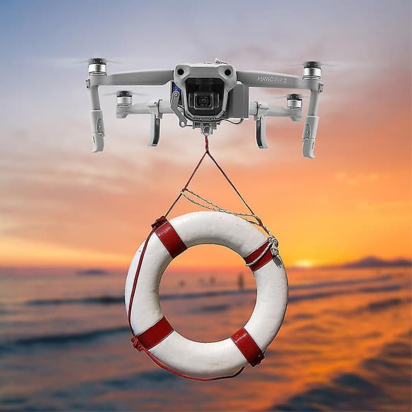Luftslippsystem for Dji- Mavic Air 2 Drone Enhetsdispenser Kaster Luftdråpe Transport Gave