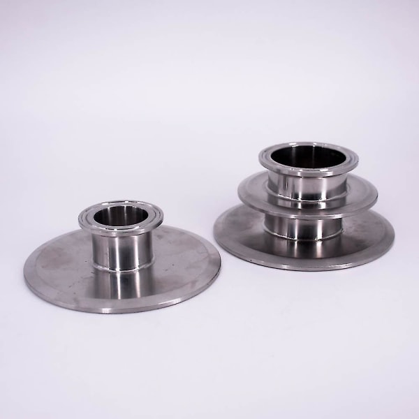 1,5 Quot; 2 Quot; 2,5 Quot; 3 Quot; 3,5 Quot; 4 Quot; Tri Clamp Reducer Kort Flange Od End Cap Reducer Sus 304 Rustfrit Stål Sanitær Hjem Bryg Be 106-91mm