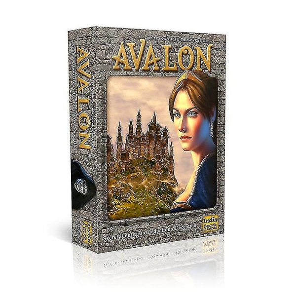 Nyt Avalon-kortbrætspil: Strategisk gameplay, familieunderholdning, gruppesjov, udfordrende puslespil, social interaktion, eventyrquest