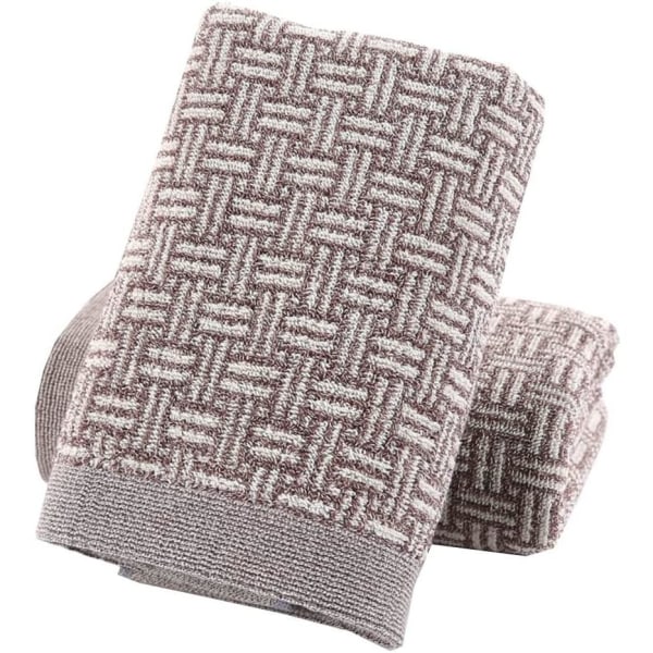 Handdukar Handdukar Dekorativ mjuk absorberande 100% bomull för badrum 13,4 x 29,1 tum