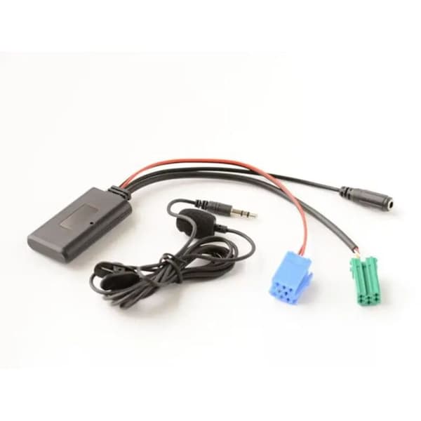 För Renault Updatelist, Bluetooth ljud/telefon extrakabeladapter AUX Bluetooth