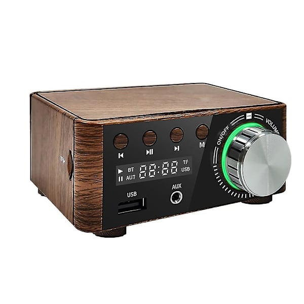 Bt5.0 Digitaalinen Vahvistin Mini Kannettava 80wx2 2.0 Stereo Luokka D Hifi Audio Mp3-Soitin Häviötön Soitin