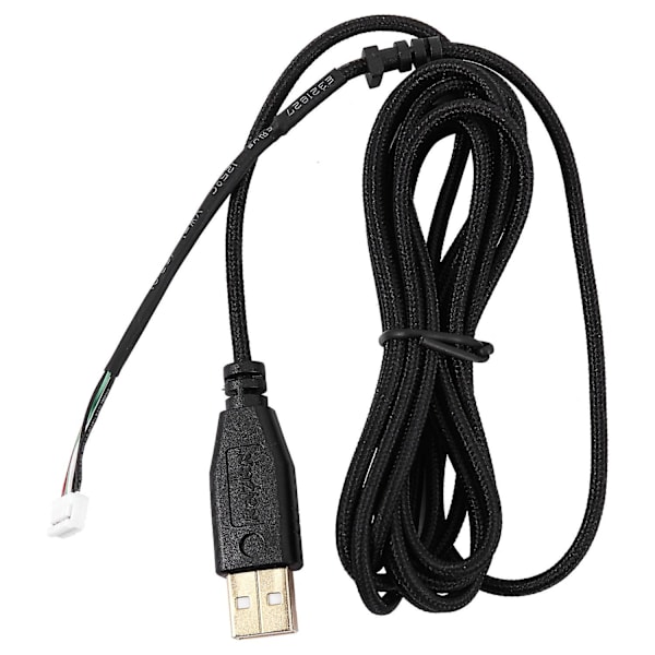 Usb-kaapeli hiirille Deathadder Hex Molten 2012, noin 2,1 m, 5 johtoa, 5 nastaa, musta, kullattu