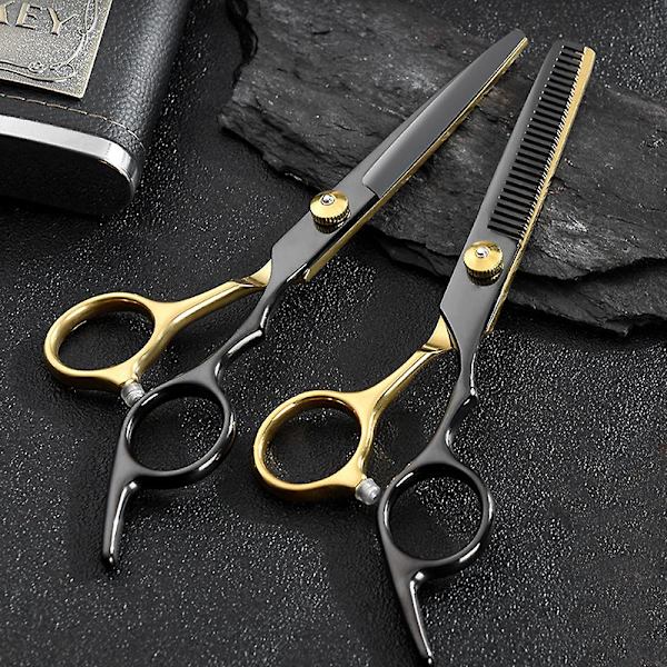 Hårklippesaks Salon Barber Frisør Udtynding Teksturerende Saks Sæt Hårklippesæt