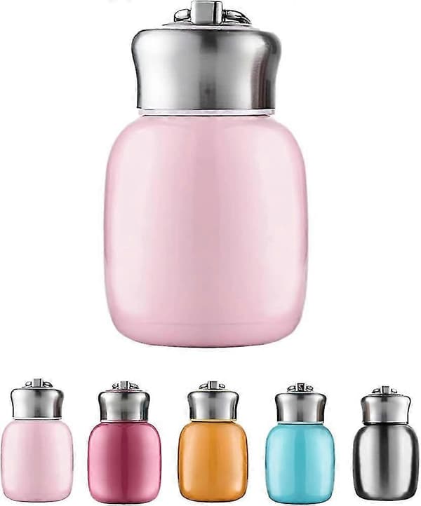 Mini 200ml Söt Vattenflaska Vakuumisolerade Vattenflaskor i Rostfritt Stål