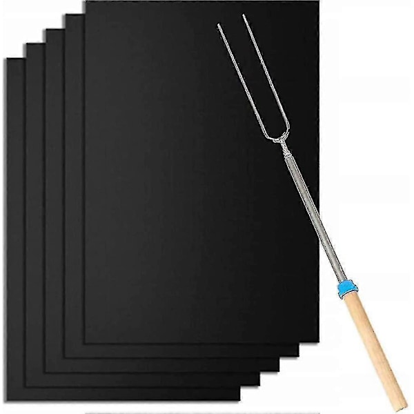 Grillmatte, Non-stick Grillmatte, 5-delt Grillmatte, Bakematte