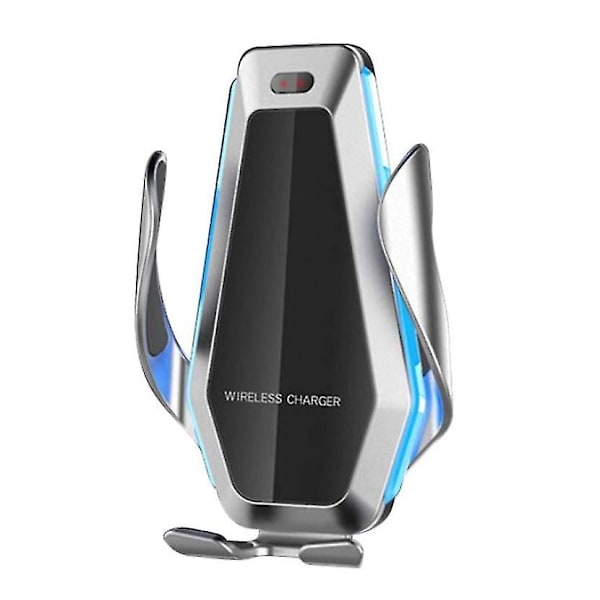 Trådløs Bilopladerholder, 7,5w Kompatibel Iphone Xr/xs/xs Max/x/8, 10w Kompatibel Galaxy S10/note 9/s9/s9+/s8/note 8, 5w Kompatibel Qi-aktiveret Smart