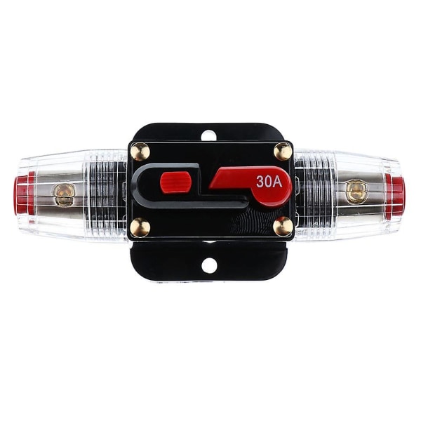 Dc 12v-24v Bil Audio Online Manuel Nulstilling Afbryder Sikring 30 Amp