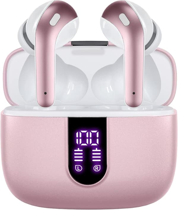 Bluetooth-hodetelefoner True Wireless Earbuds 60H avspilling LED