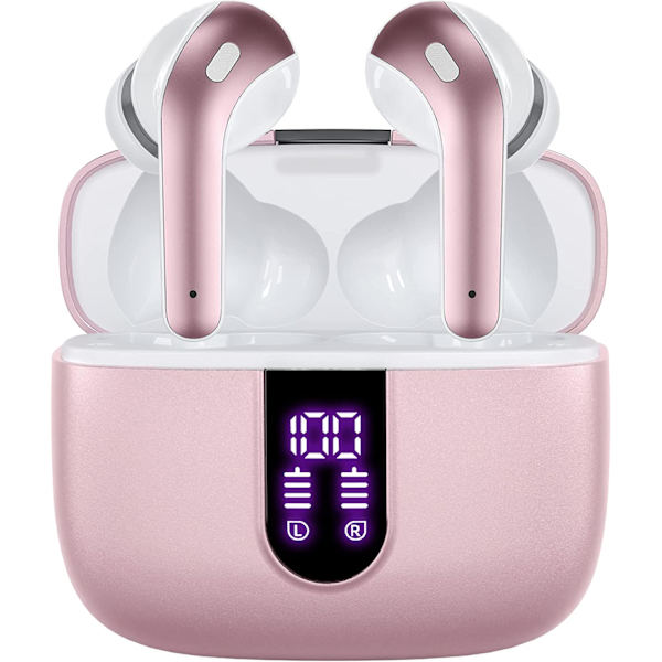 Bluetooth-hörlurar True Wireless Earbuds 60H Uppspelning LED