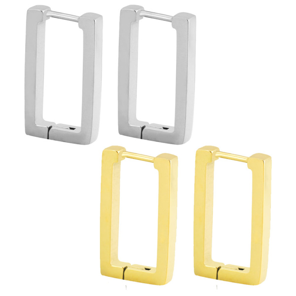Kvinde Øreringe 2 Par Små Øreringe Til Kvinder Dangle Hoop Øreringe Mode Smykker Til Kvinder Flere Former Style:Style 2;:;