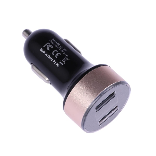 Billader Bil lader Telefon Dobbel Billader 3.1a Billader Usb Billader Adapter