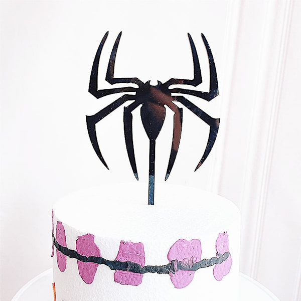 7 kpl kakunkoristetta Halloween-juhliin, cupcake-leivonnaisten akryylikoriste