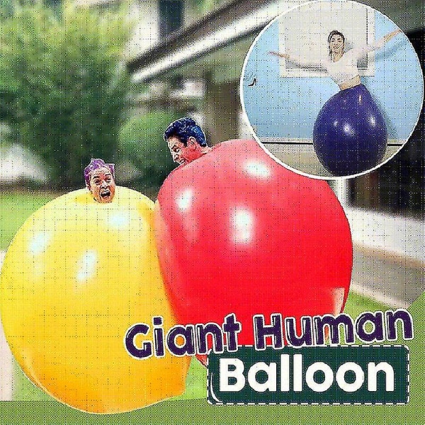 Gigantisk menneskelig ballong 36 tommers runde ballonger ekstra jumbo tykke gigantiske lateksballonger for bryllup Green