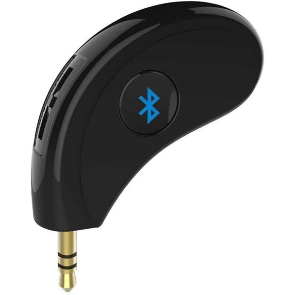 Auton Bluetooth lisäsovitin, Bluetooth vastaanotin 3,5 mm:n langattomalla apuliittimellä, äänikaiutinjärjestelmää varten
