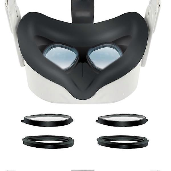 VR Briller Magnetiske Blålysfilter Linser til Quest3s Anti-træthed og Øjenbeskyttelse