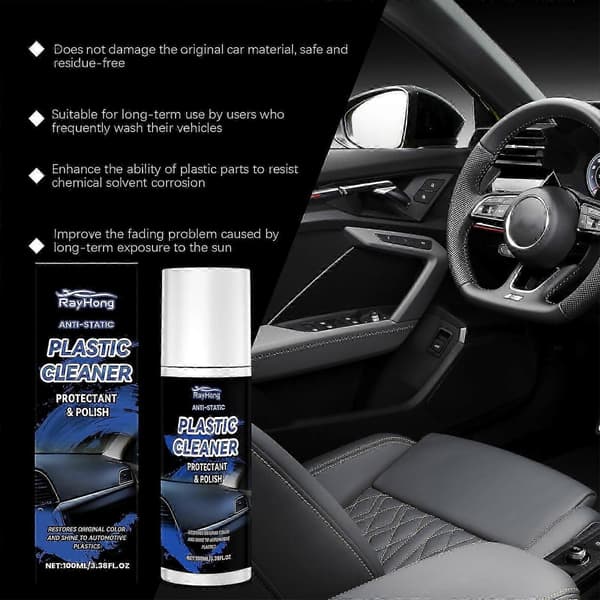 1/2/3 stk. Plexus plastrensemiddel, beskyttelsesmiddel og polermiddel 100ML 1PC