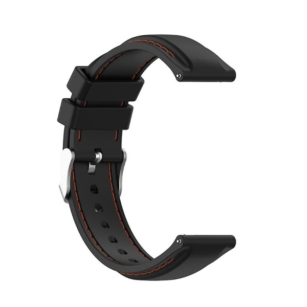 Silikonrem passform för Ticwatch Pro 3 Slitstarkt Smart Watch Band Mjukt armband