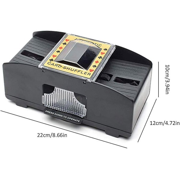 Automatisk elektronisk kortshuffler, elektrisk pokerkortshuffler