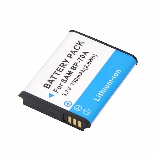 BP 70A BP-70A Oppladbar Kamera Li-ion Batteri BP70A Bateria + USB Lader for Samsung ST60 ST61 ST70 ST71 ES65 ES67 Kamera