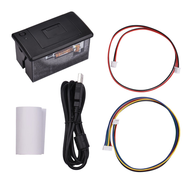 Aiebcy upotettu lämpökuittiprintteri 58mm Mini-tulostusmoduuli, matala melu, USB/rs232/ttl-sarjaportin tuki, Esc/pos-komennot punnitussovelluksille