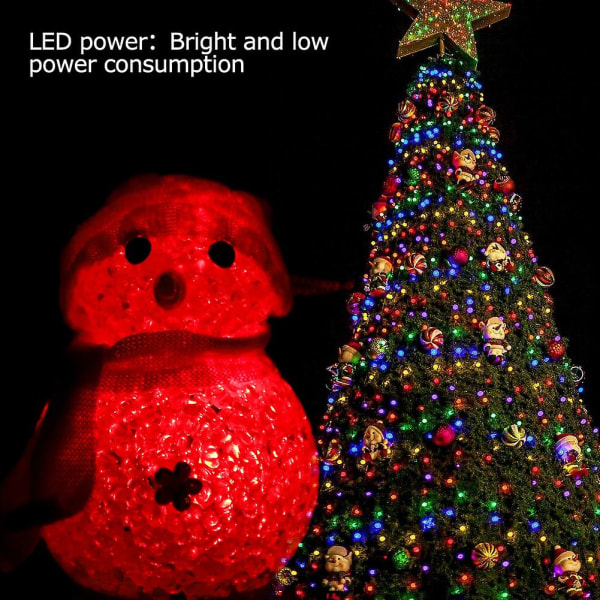 7 farveskiftende led snemand julepynt humørlampe natlys med batteri(#1)
