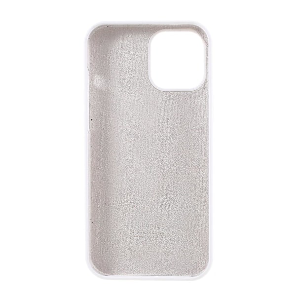 Silky Soft Touch Solid Silikondeksel for iPhone 12/12 Pro