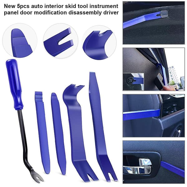 1 Set Auto Prying Tools Enkla att använda Professionella Pry Tool Kit