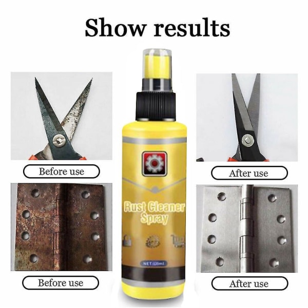 Rustfjerner Spray - Fjerner Rust og Rustpletter