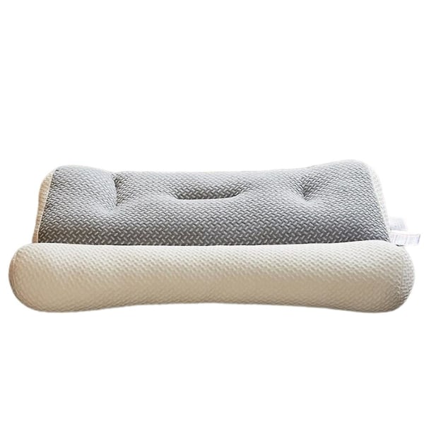 Super Ergonomic Pillow Anti-traction Soijakuitutyyny Pehmeä mukava niskatyyny White 48x74cm