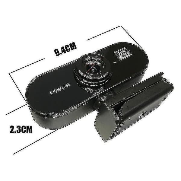 Webkamera, Full HD webkamera for PC bærbar datamaskin stasjonær, USB datamaskin C