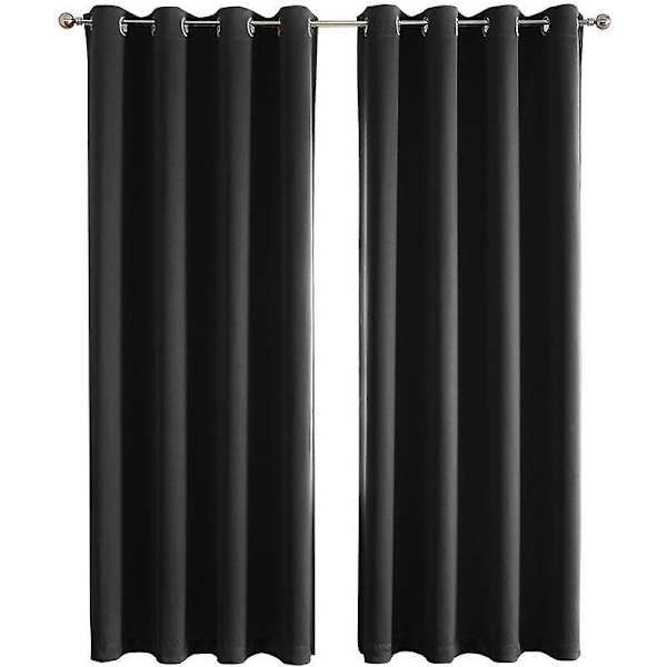 2 kpl lämpöverhoja 140*240cm musta