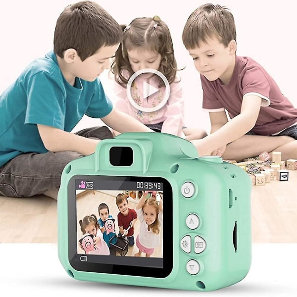 Barnkamera för pojkar och flickor. Digital selfiekamera för barn med roliga spel. Födelsedagspresenter. Kreativa presentleksak Jul födelsedagspresenter