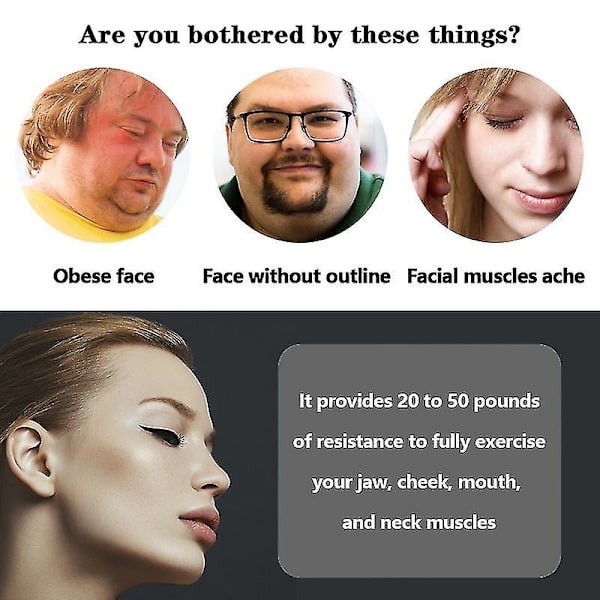 Kæbeøvelsesbold Jawzrsize Træner Øvelsesbold Jawliner Jawrsize Line Tyggebold