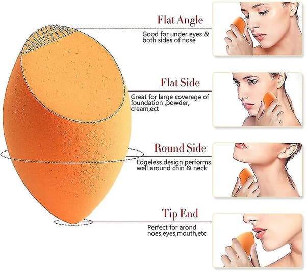 Makeup svamp puff makeup blending svamp makeup blender foundation svamp