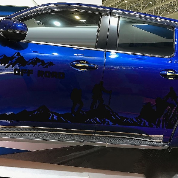 8 kpl auton oven sivukoritarroja F150 F-150 Off Road Climber Pickup Diy -autotarroja