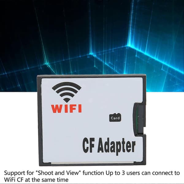 Minnekort til CF-adapter Plug and Play WiFi-minnekortadapter for IOS for Android
