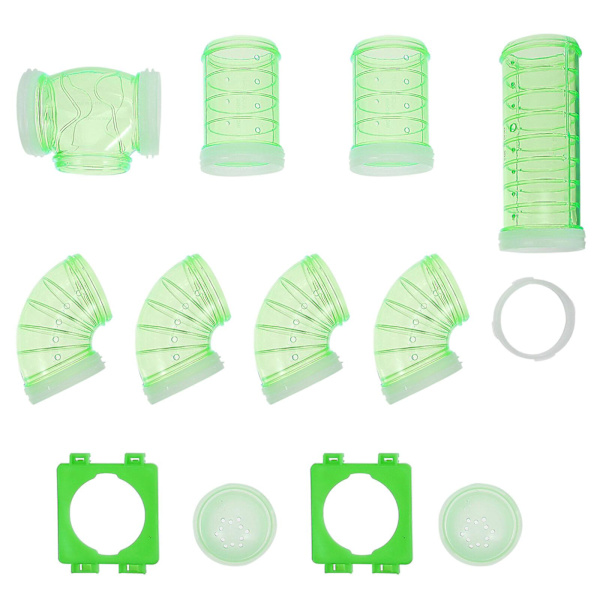 1 Set Hamster Tubes Anslutnings Plattor Äventyr Extern Pip