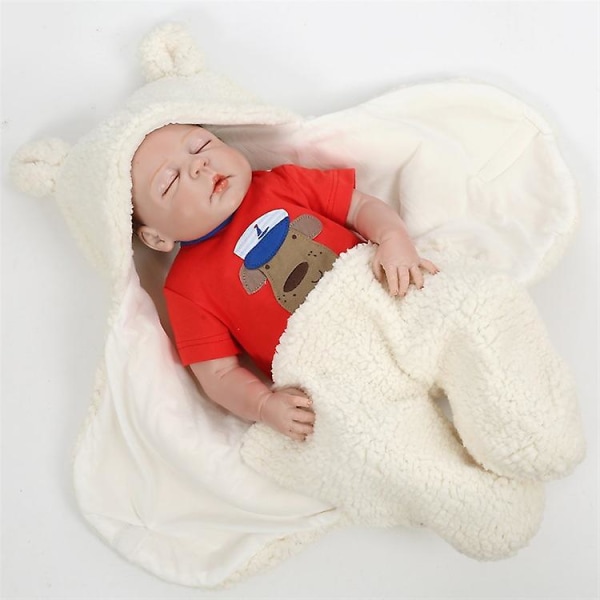 Sovepose for barn, søte unisex-nyfødte klær, babysovepose, tykke  bomullstepper, plysj tepper, swaddle-pledd, vinterbaby 919f | Fyndiq