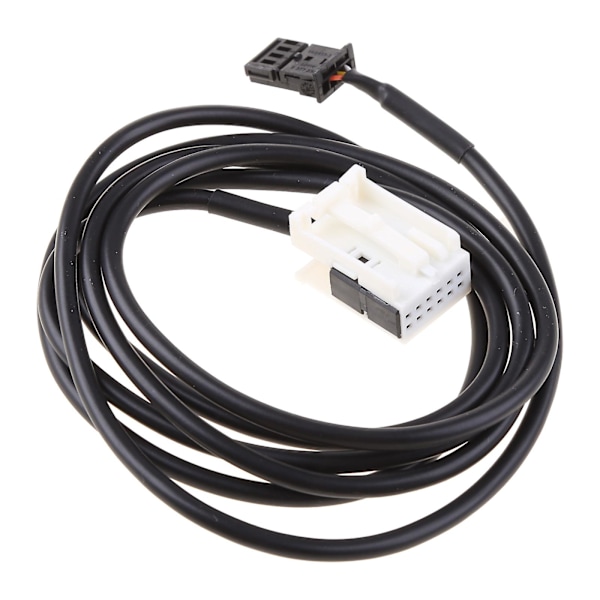 Auton äänentoiston liitäntäkytkimen AUX USB-kaapeli sopii E60 E61 E63 E64 E87 E90 E70 F25
