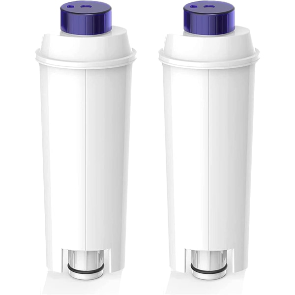 2 STK kaffemaskin vannfilter for DeLonghi DLSC002 vannfilter for De'Longhi ECAM, ETAM, EC, BC Series
